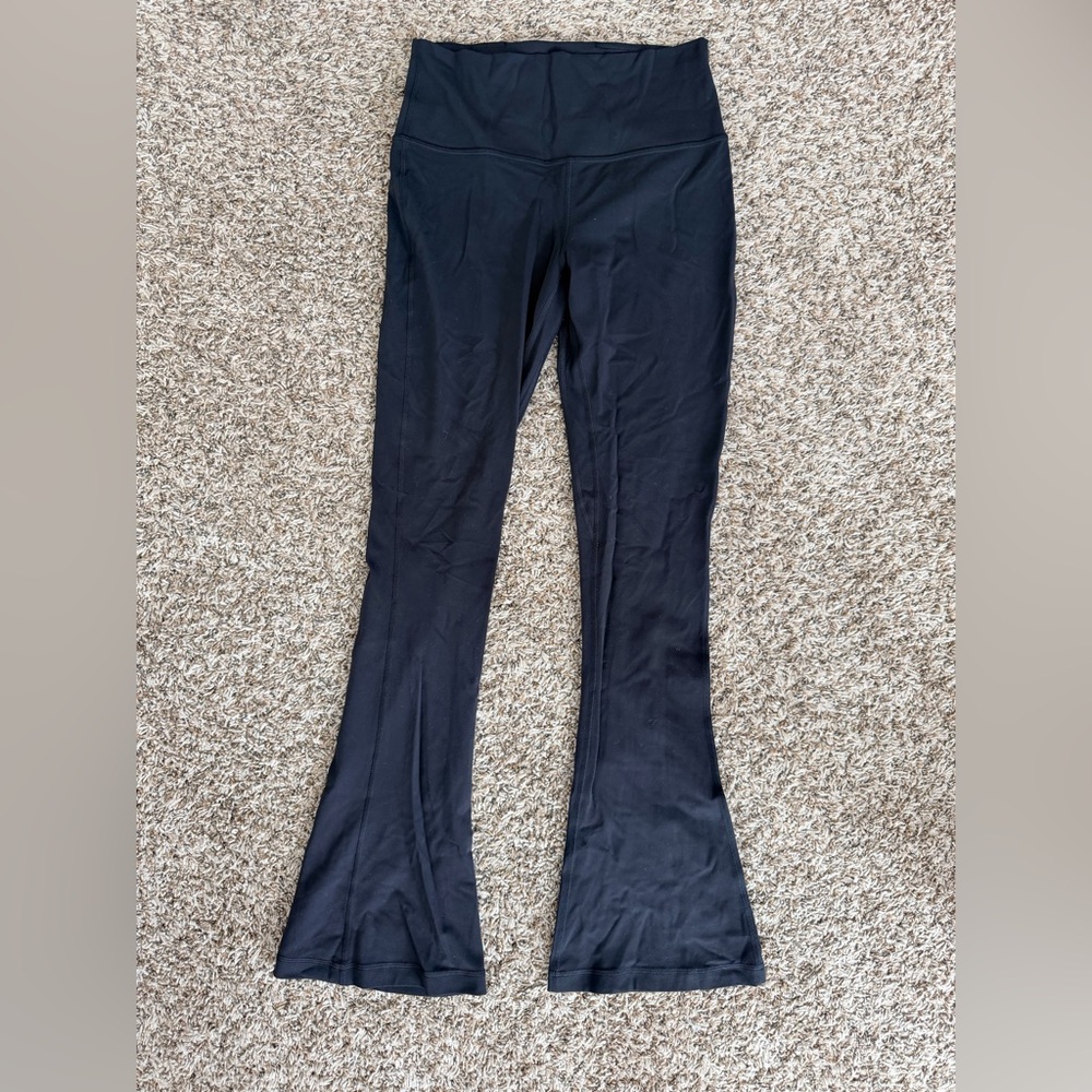 Lululemon high rise mini flare leggings